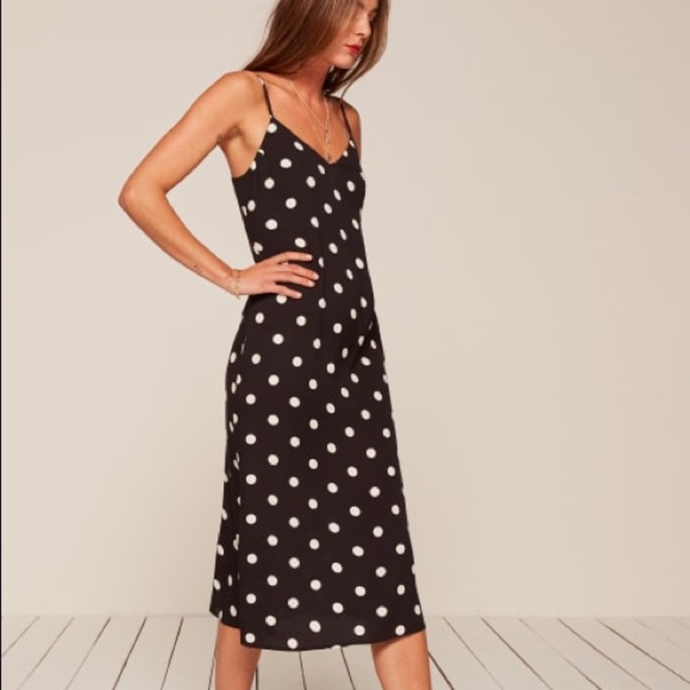 Reformation Polka Dot Dress
